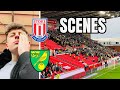 SCENES as NORWICH BATTER STOKE *Stoke 0-3 Norwich*