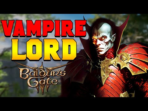 THE BEST Vampire Lord (Wizard/Cleric) Build for Baldur's Gate 3