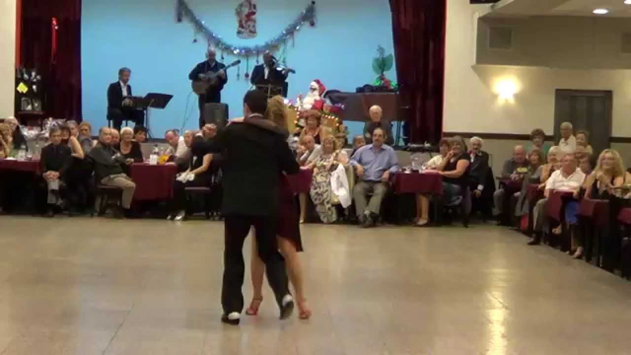 Quique Camargo y Mirta Milone En Vivo:Trio Nobleza de Arrabal Milonga "Mano Brava" (14-12-14)