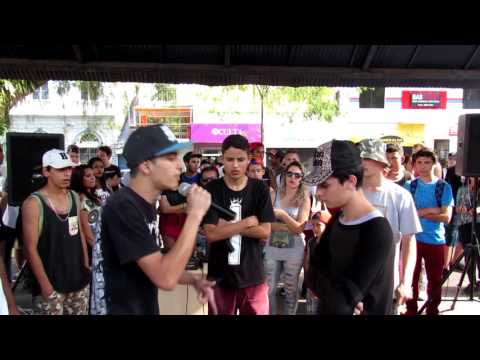 Nando vs Vini - 1 fase - 7° Central das Rimas - Joinville - 2016