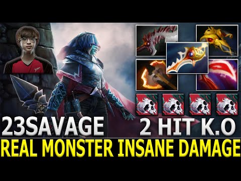 23SAVAGE [Phantom Assassin] Late Game Comeback 115K Damage 2 Hit K.O Dota 2 Pro Gameplay Highlights