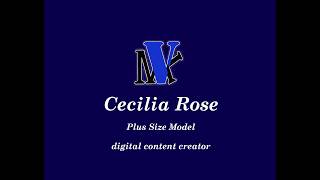 Cece Rose Plus Size Adult Model star Portrait Sketch Nude art Naked fashion onlyfan erotic big boobs