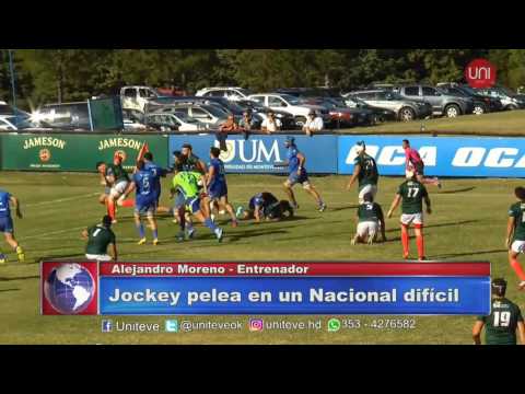 Jockey pelea en un Nacional difícil