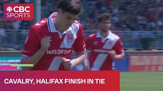 Tobias Warschewski, Isaiah Johnston net goals in draw between Cavalry FC and Halifax Wanderers FC