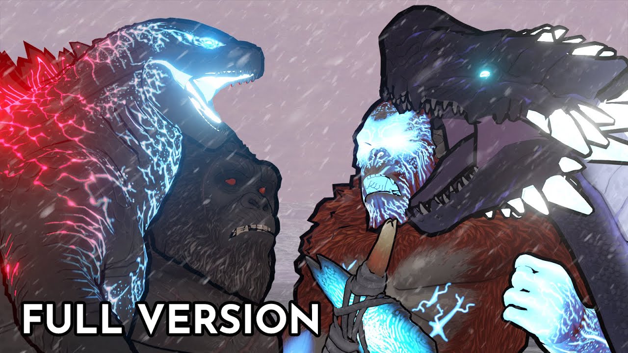 Godzilla and Kong vs Skar King and Shimo | Fan Animation (Full Version)
