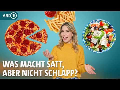 Mittagessen: Tipps für eine gesunde Mittagspause und zum Abnehmen | Dr. Julia Fischer | ARD Gesund