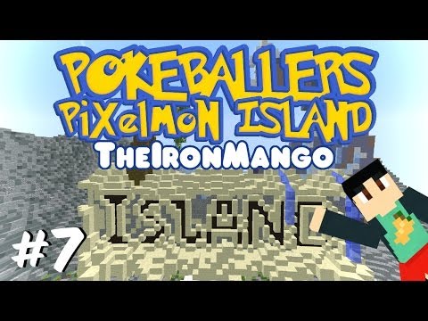 Minecraft Pokeballers Pixelmon Island 3.0.4 w/ TheIronMango Episode 7: My First Level 100 Pixelmon!