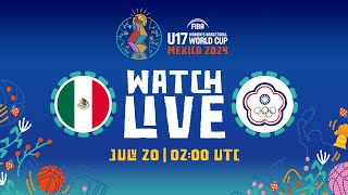 [情報] 明早十點 台灣對墨西哥（U17女籃世界盃）