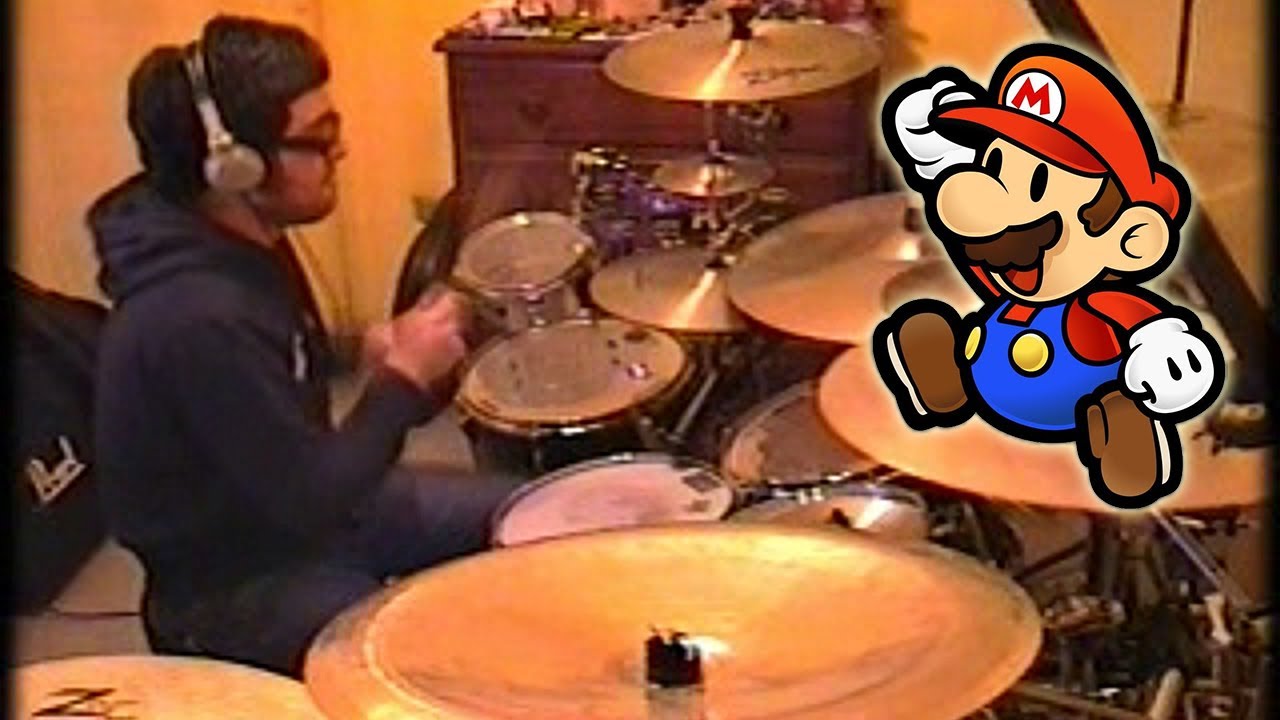 Vadrum Meets Super Mario Bros (Drum Video) - YouTube