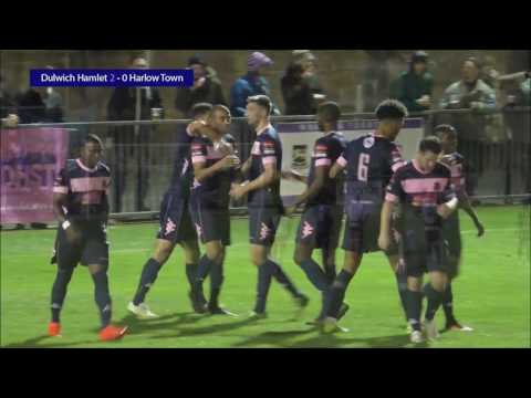 Dulwich Hamlet 3-1 Harlow Town, Ryman League Premier Division, 18/10/16 | Match Highlights