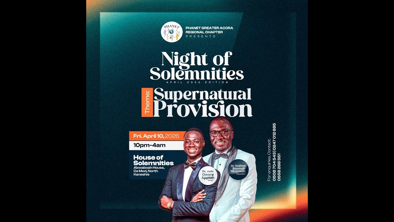 Night of Solemnities - Supernatural Provision