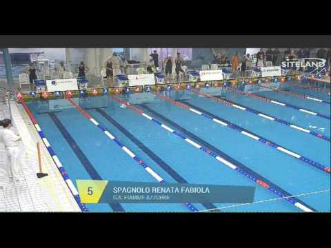 Finale dei 100 Farfalla  Assoluti Femmine Agonisti - 17 Memorial Chiara Giavi