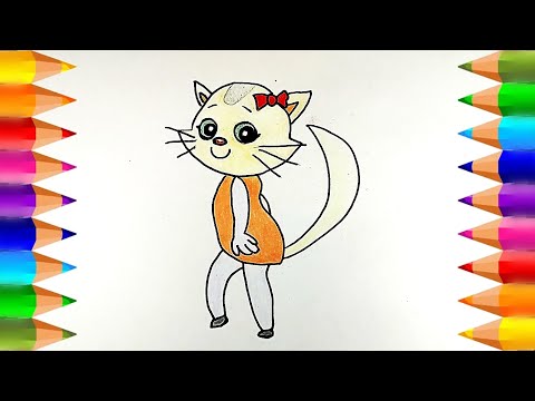 Cómo dibujar y colorear a Gurrumina Michimiau | Dibujos para niños