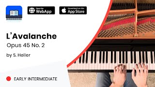 L'Avalanche Op.45 No.2 by S. Heller