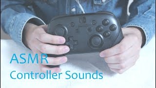 [囁き] プロコンを触る、耳かき棒でひっかく [ASMR] Controller Sounds