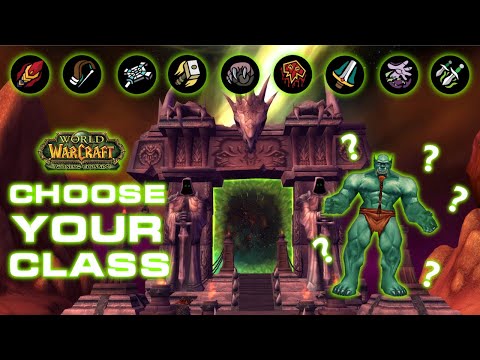 How to pick your class for TBC Classic in 15 minutes, without losing your mind // TBC class guide