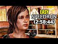 THE LAST OF US 1 SPEEDRUN EASY | PB (2:58:44) Sub (2:53)