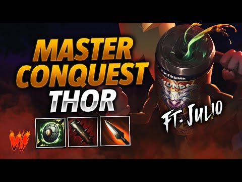 THOR, SE JUNGLEA FUERTE :D - Warchi - Smite Master Conquest