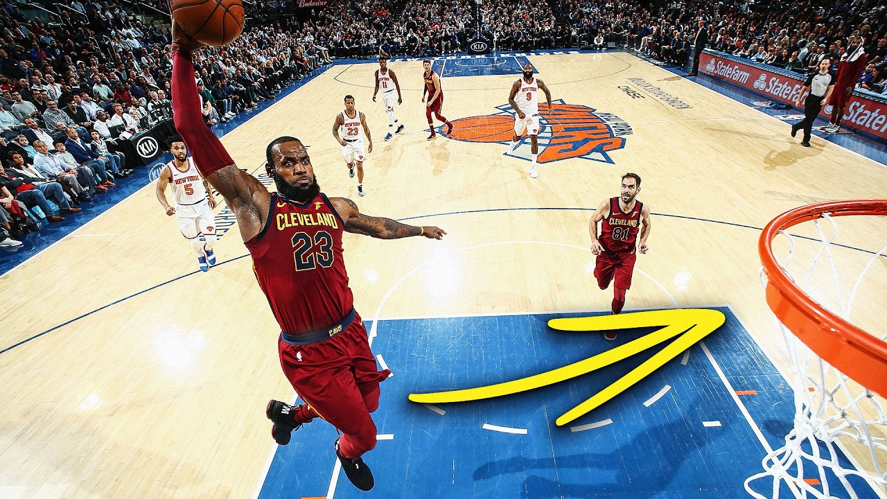 LeBron James’ Most ICONIC Plays at Madison Square Garden! 👑🍿