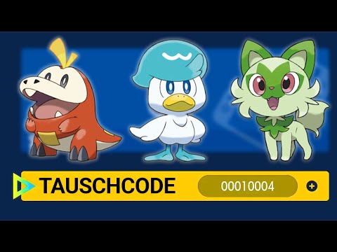 Pokemon Karmesin und Purpur Tauschcodes für ALLE Versionsexklusiven Pokemon