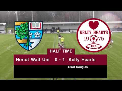 Heriot Watt Uni v Kelty Hearts - EOS League Match, 31/3/18