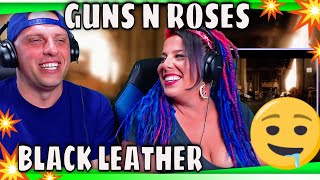GUNS N ROSES - BLACK LEATHER | THE WOLF HUNTERZ REACTIONS