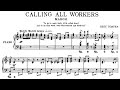 [Score] Eric Coates - Calling All Workers (March) for orchestra (1940)