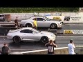 Stick Shift Toyota Supra vs Hellcat Redeye Drag Race