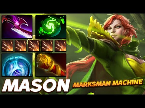 Mason Windranger Marksman Machine [30/4/14] - Dota 2 Pro Gameplay [Watch & Learn]