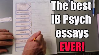 How my class wrote the best IB Psych essays EVER!