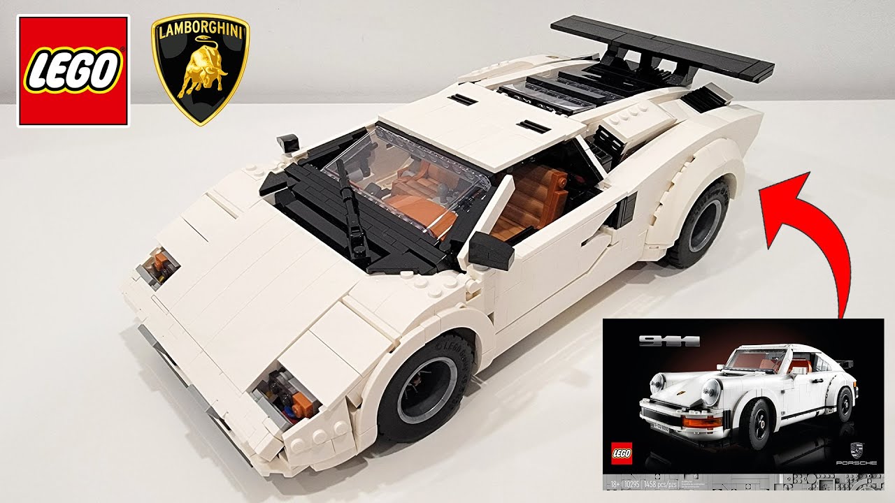 Custom LEGO Lamborghini Countach Review | Porsche 911 Alt Build!