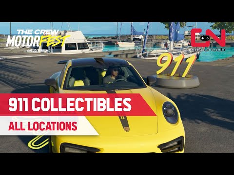 Where to Find All 911 Collectibles Locations in Crew Motorfest - 911 Collection Challenge