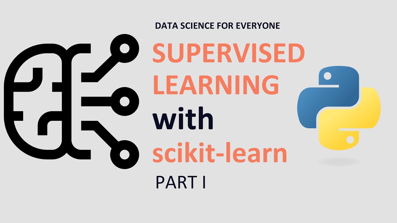 Supervised Learning in Python with scikit-learn (Part I)