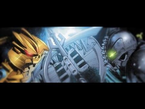 BIONICLE Stop-Motion Battle: Axonn vs Brutaka The Great Duel of the Titans [HD]