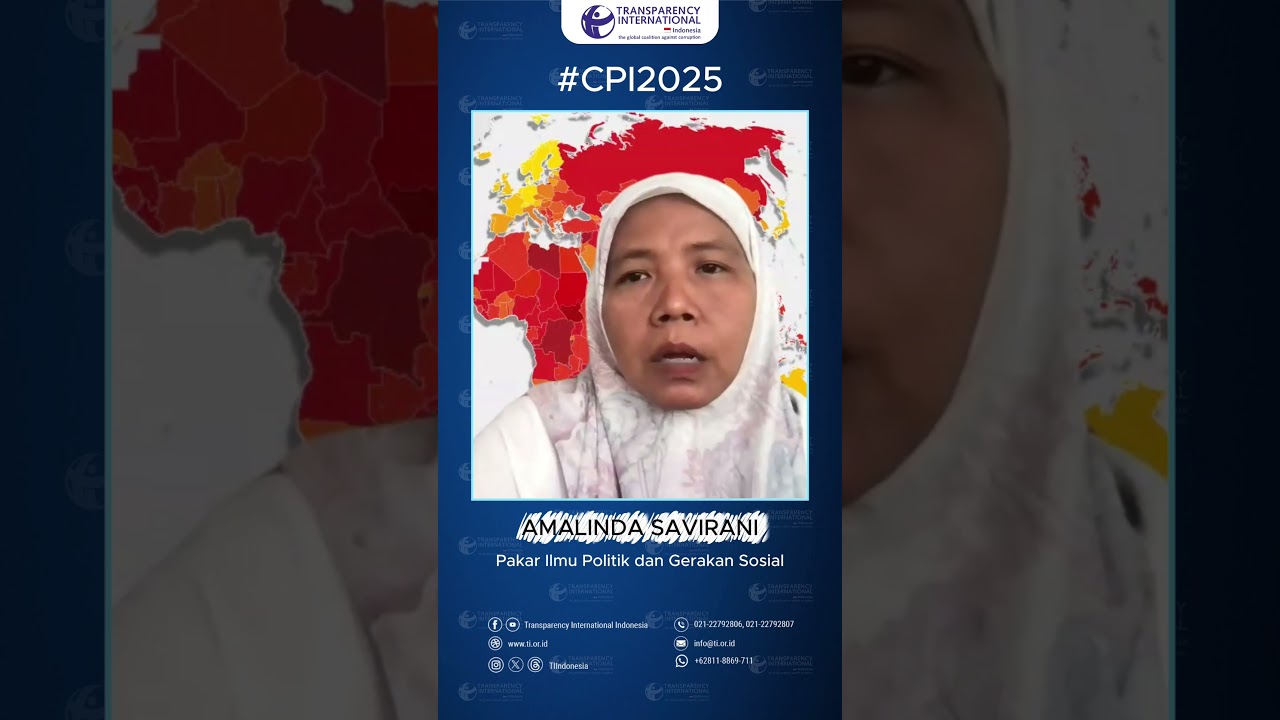 Civic Space adalah salah satu pilar demokrasi #cpi2025 #anticorruption #beritaterkini