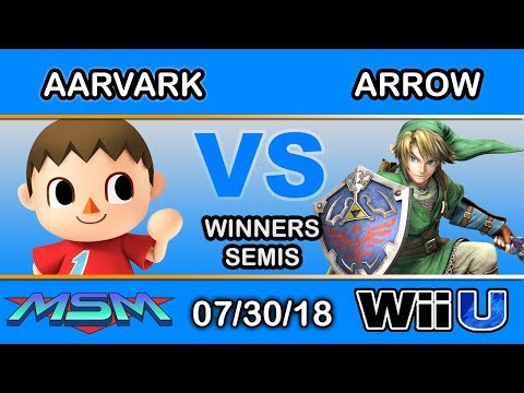 MSM 157 - Meliora | Aavark (Villager) Vs Arrow (Link) Winners Semi - Smash 4