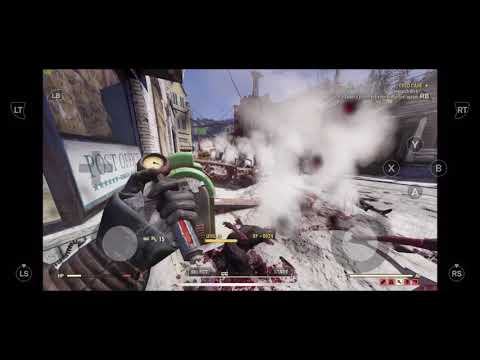 Fallout 76 using BETHESDA ORION on IPhone X running IOS 13