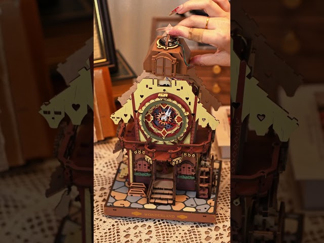 Vídeo relacionado con ROKR Puzzle 3D Madera Reloj de Cuco Maquetas para Construir Rompecabezas adultosAdultos Regalos Originales para Mujer Hombre Vendimia LC901C