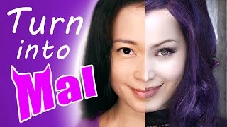 Watch Me Turn into Mal from Disney Descendants - Digital Cosplay Fun