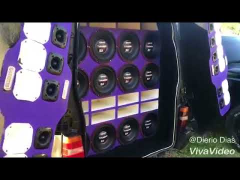 Alto Falante 7Driver 5K7 E Modulos Taramps T150