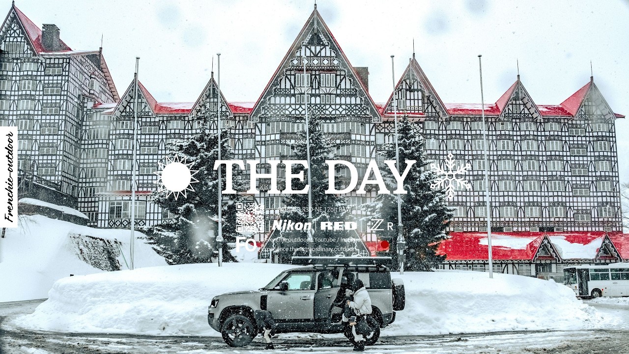 【過去最高】パウダーDAY！聖地白馬コルチナで過ごすスノーボードトリップと最後のDEFENDER｜Nikon ZR 4K HDR R3D