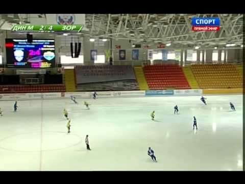 Bandy. 2013.02.16. Russia 2012-13. RS. Dinamo Moskva - Zorkiy. [x_man000]
