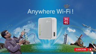 Tp-link TL-MR3020 best portable 4g router review | fastest 3g & 4g router | #wifiextender | modem |