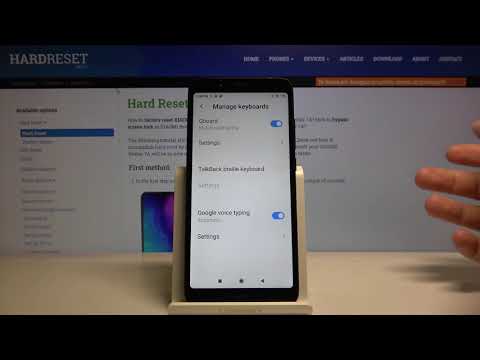XIAOMI Redmi 7A Keyboard Settings & Text Correction Option