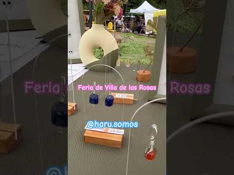 De COLOMBIA a TRASLASIERRA!Conoce a esta artesana y sus joyas💜Feria de Villa de las Rosas, Cordoba