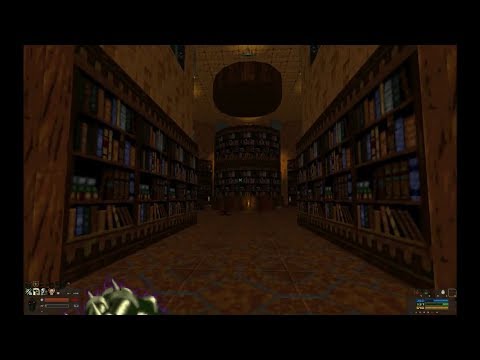 Masters of Chaos + Wrath of Cronos 1.7A for Heretic - E3M4: The Great Library