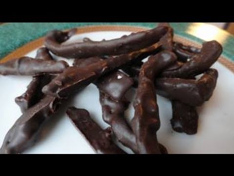 Chocolate Candied Orange Peel