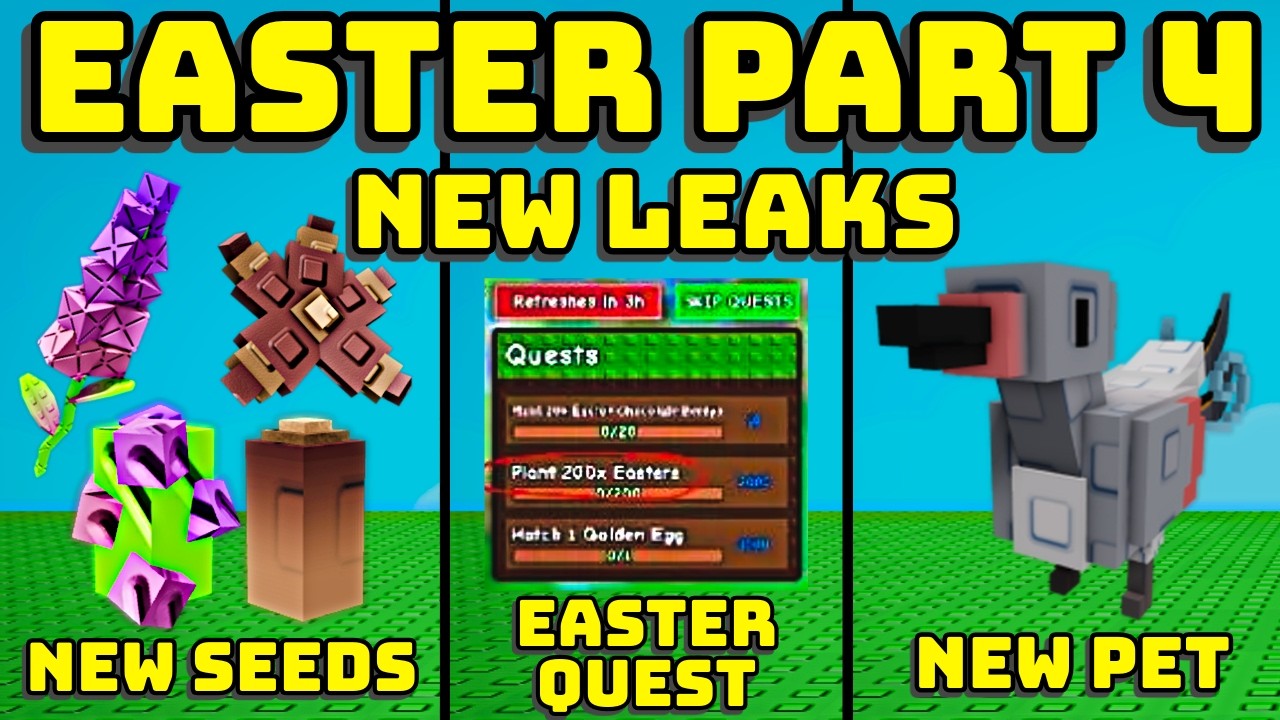 🐦 LYREBIRD, SUGAR SNAPDRAGON, EASTER QUEST, AND MORE - NEW LEAKS IN GROW A GARDEN