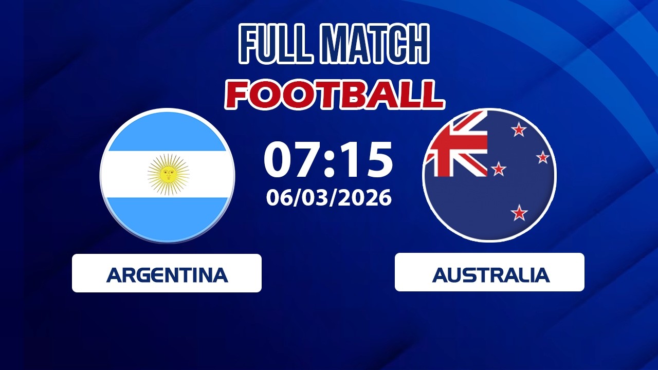 🔴 Argentina vs Australia | Messi Opens the Scoring in Style