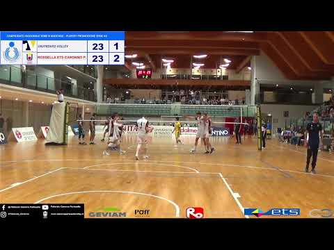 Camp. naz. serie B masc.  - Playoff Promozione A3: UNITRENTO VOLLEY - ROSSELLA ETS CARONNO P.